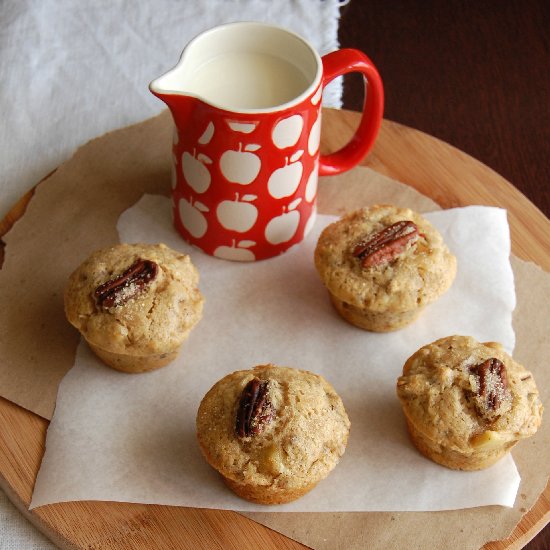 Apple-Pecan Muffins