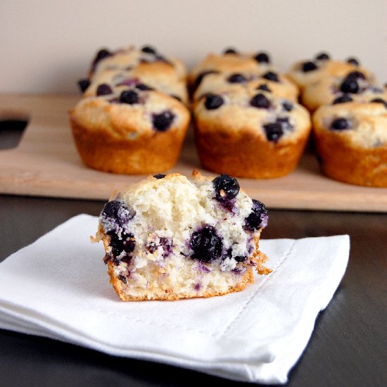 Gluten Free Blueberry Muffins