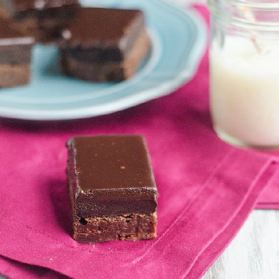 Oreo Truffle Brownies