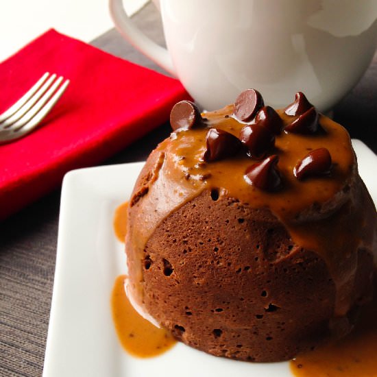 Molten Lava Mug Cake