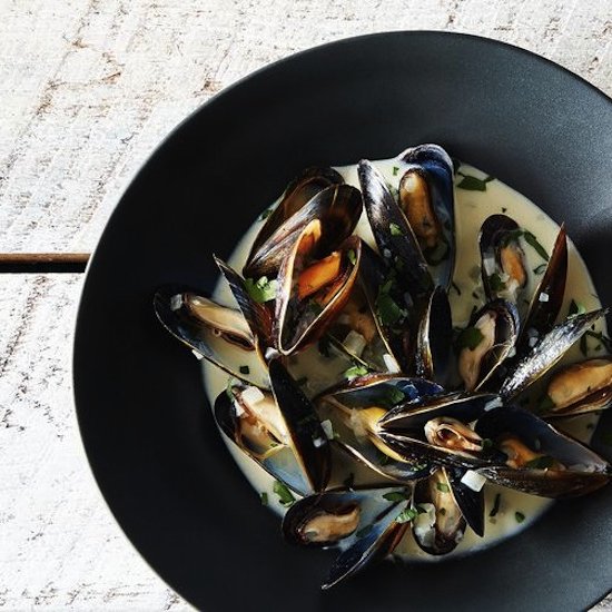 Mussels Dijonnaise