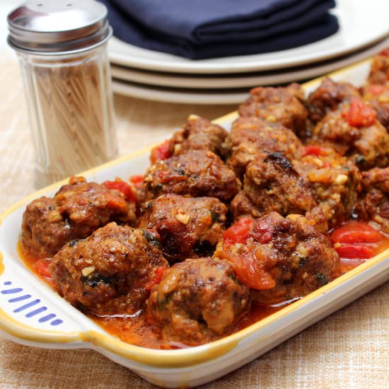 Party Spanish Meatballs