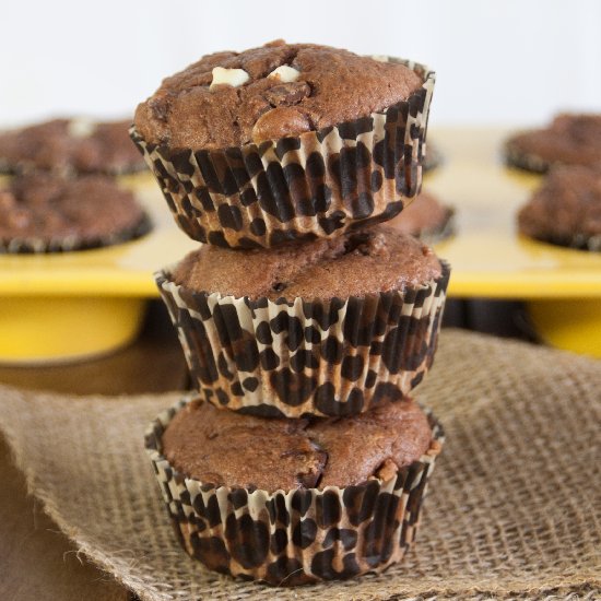 Triple Chocolate Muffins