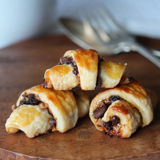 Chocolate Pecan Rugelach