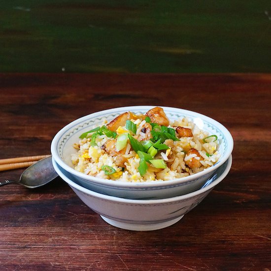 Chicken & Salted Fish Fried Rice