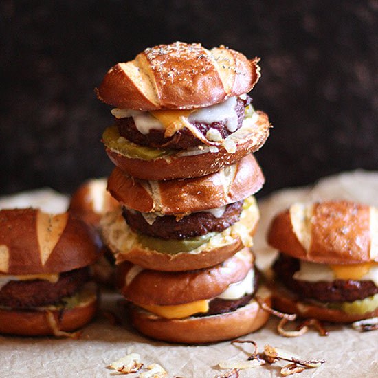 Veggie Burger Sliders