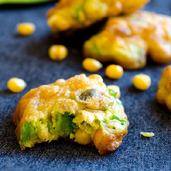 Corn and Avocado Fritters