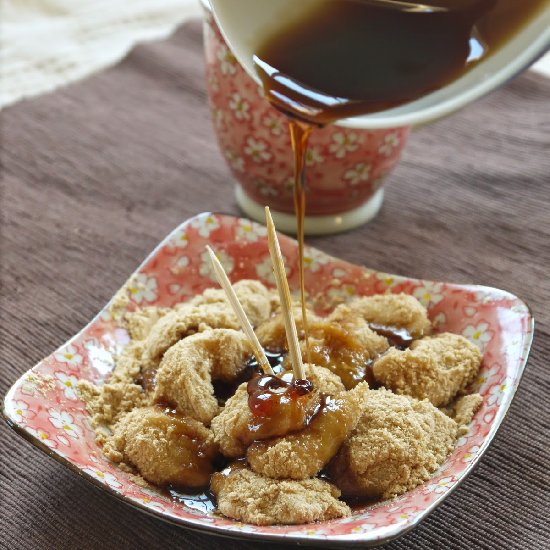 日本大好き – Warabi Mochi (蕨餅)