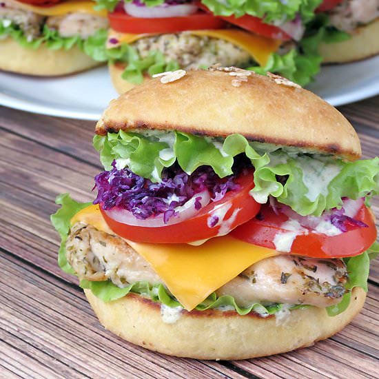 Chicken Burgers