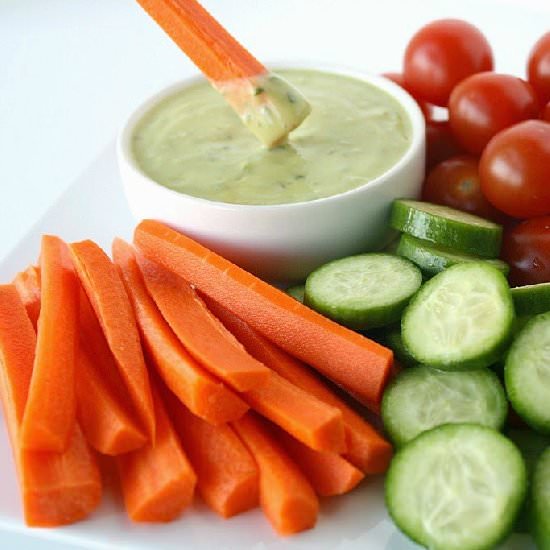 Avocado Lemon Basil Dressing