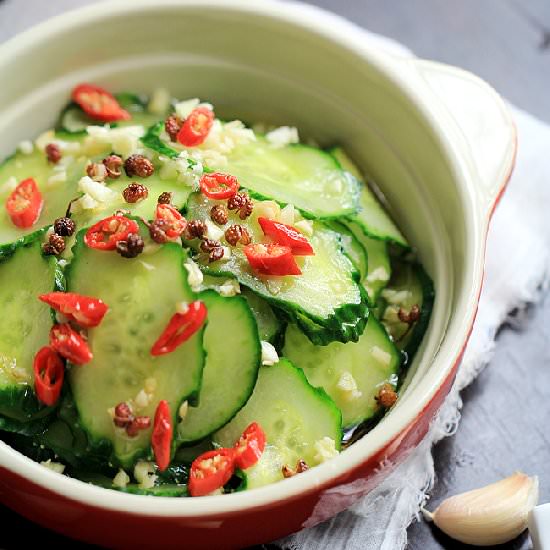 Spicy Cucumber Salad