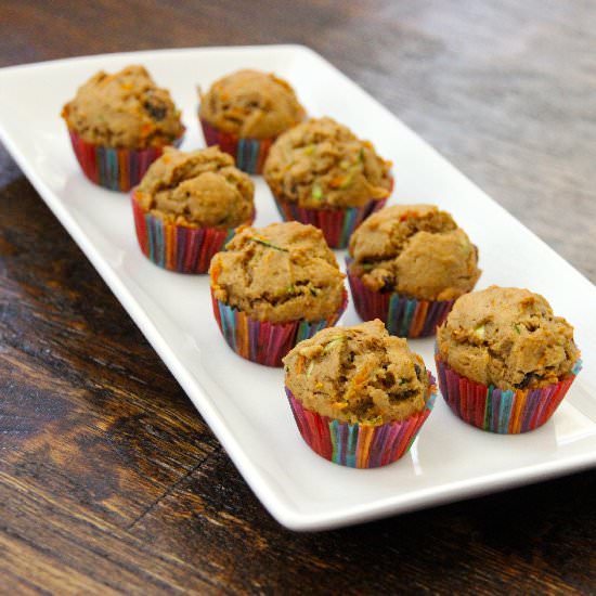 Carrot and Zucchini Muffins