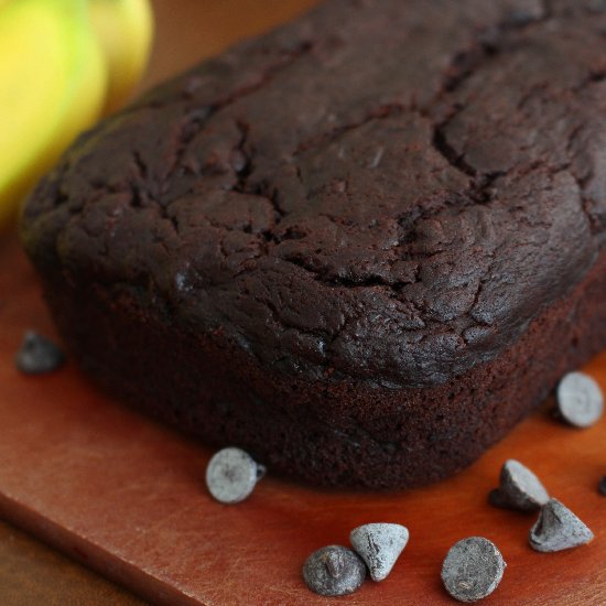 Double Chocolate Banana Bread