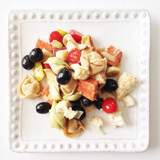 Skinny Antipasto Pasta Salad