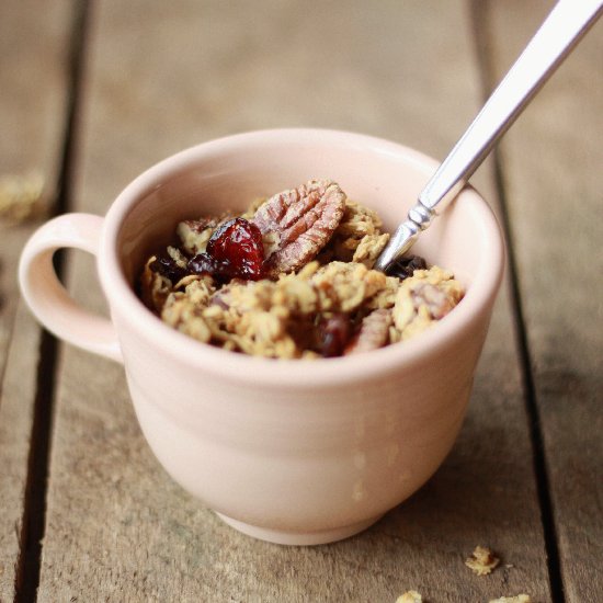 Maple Pecan Granola