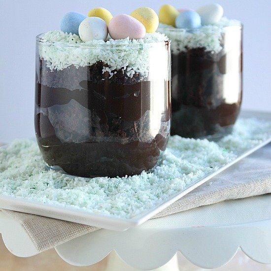 Healthy(er) Spring Dirt Cups