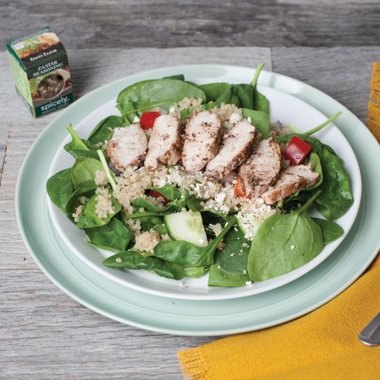 Za’atar Grilled Chicken Salad