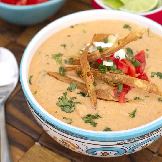 Chicken Enchilada Soup