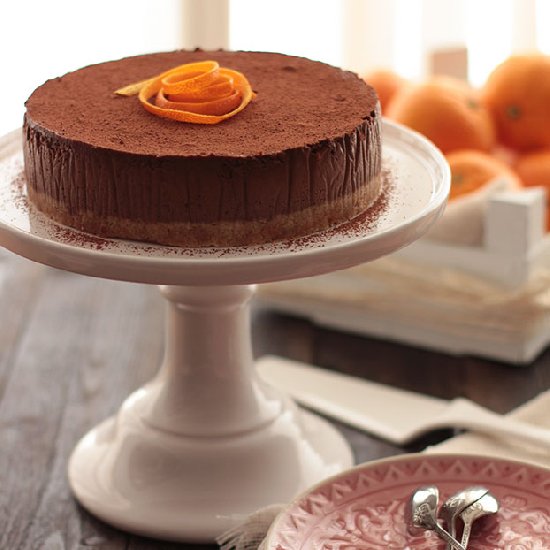 Orange Chocolate Cheesecake