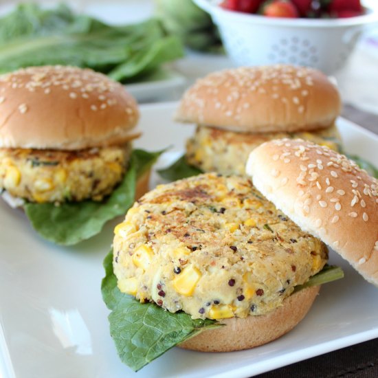 Zucchini Quinoa Burgers