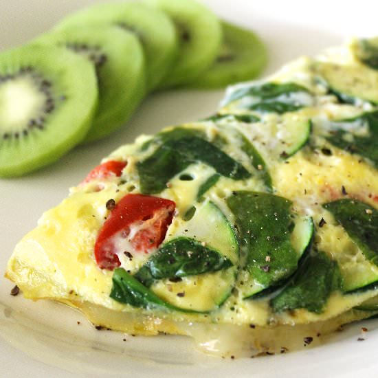 Spicy Vegetable Omelet