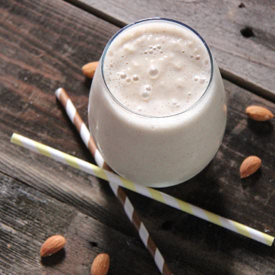 Almond Butter Banana Smoothie