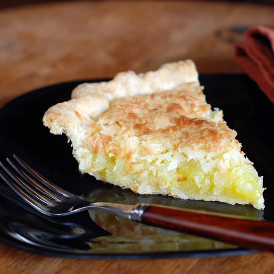 Coconut Macaroon Pie