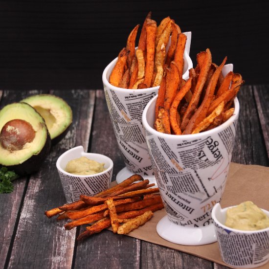 Parsnip & Sweet Potato Root Fries