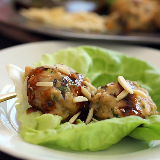 Asian Chicken Lettuce Wraps