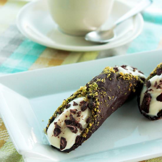 Sicilian Chocolate Cannoli