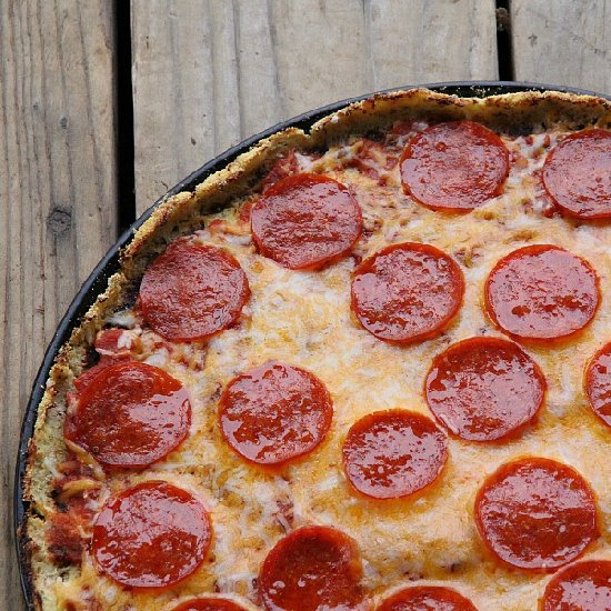 Cauliflower Pizza Crust Recipe