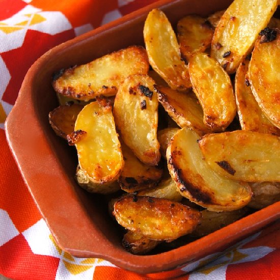 Garlic Onion Fingerling Potatoes