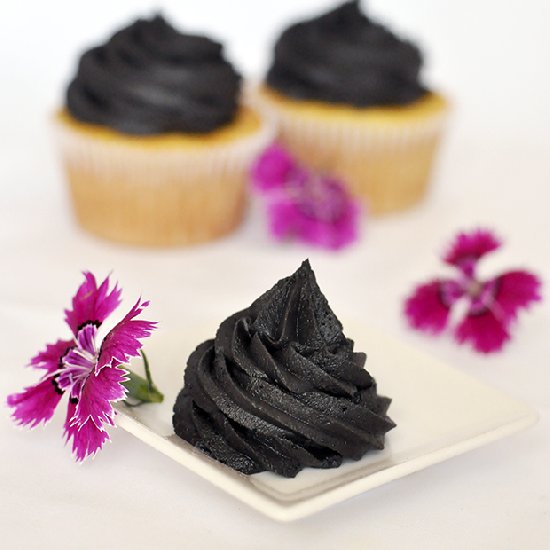 Black Nutella Buttercream