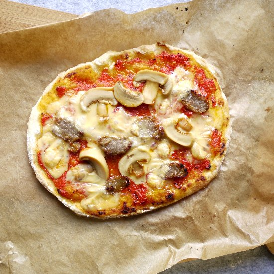 Easy Handmade Pizza : ABin5 dough