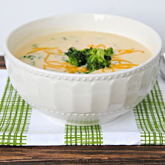 Creamy Broccoli Cheese Soup