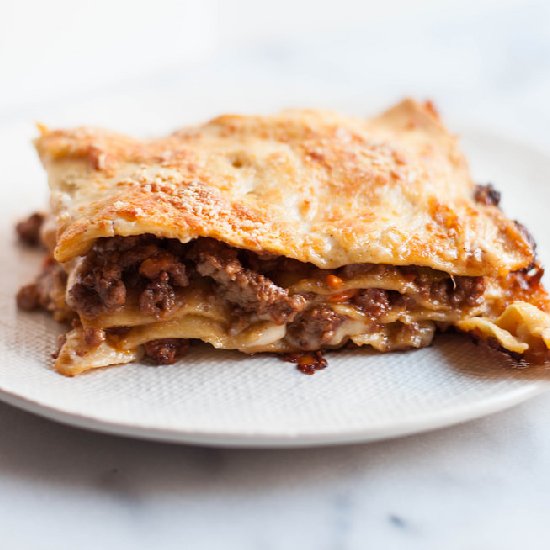 Lasagne bolognese al forno