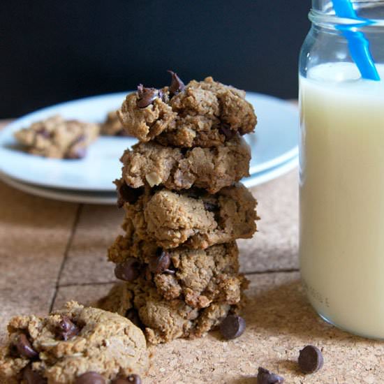 Chocolate Chickpea Cookies