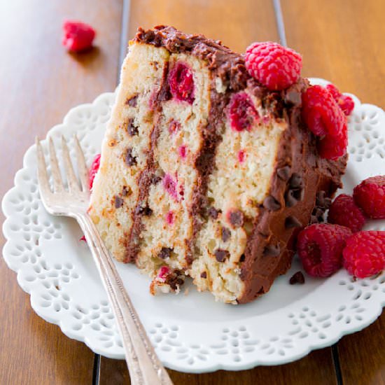 Chocolate Raspberry Cake