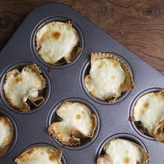 Individual Lasagna Cups