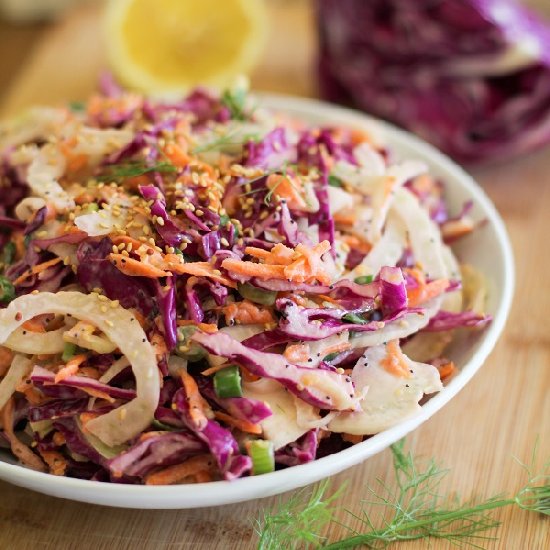 Fennel & Cabbage Slaw