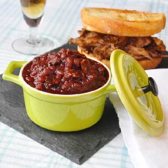 Molasses & Bacon Baked Beans