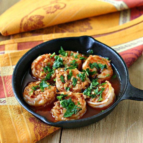 Gambas al Ajillo (Shrimp Pil Pil)