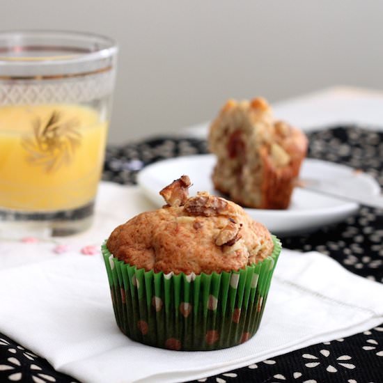 Banana Walnut Muffins