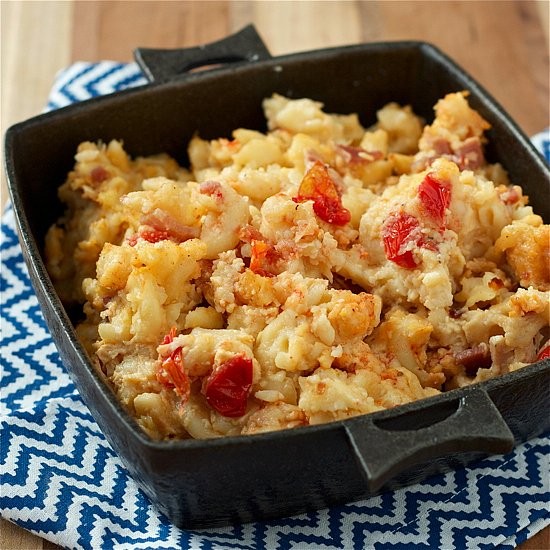 Slow Cooker Mac & Cheese with Bacon