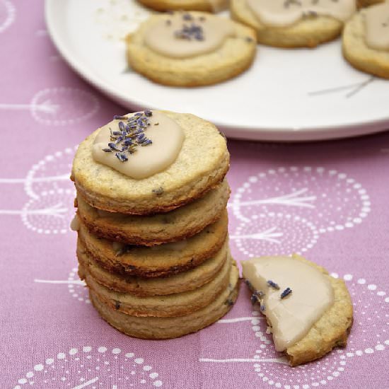 Lavender Rosemary Lemon cookies