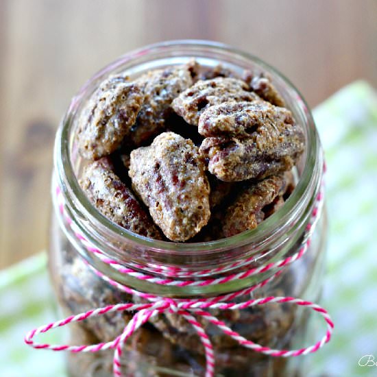 Cinnamon & Sugar Roasted Pecans