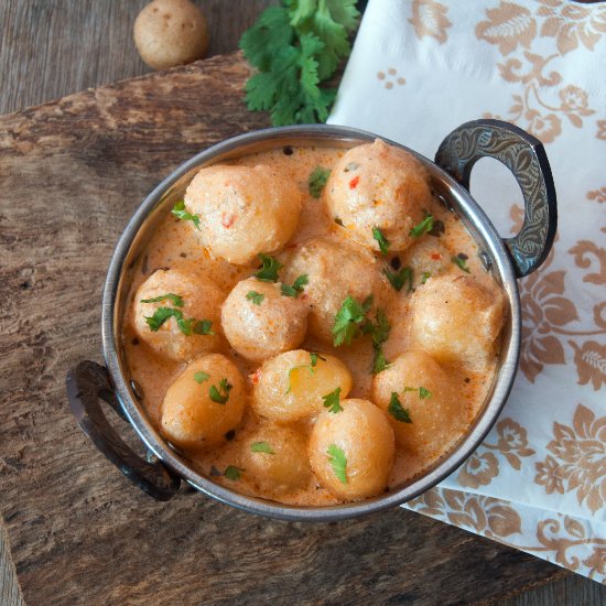 Creamy Baby Potatoes