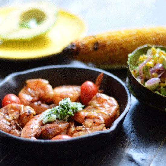 Grilled Shrimp with Cilantro Lime