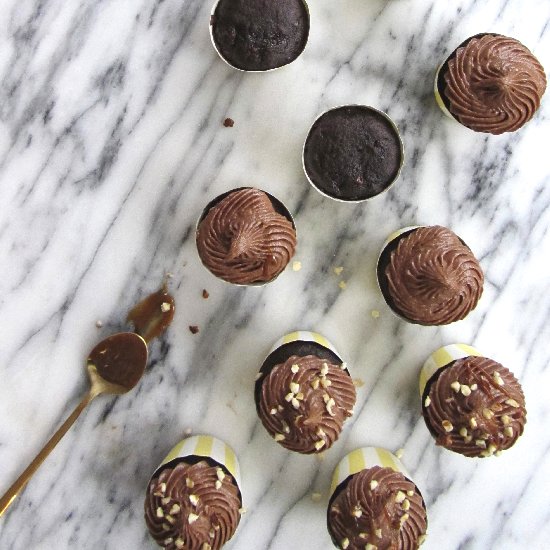 Chocolate Banana Cupcakes