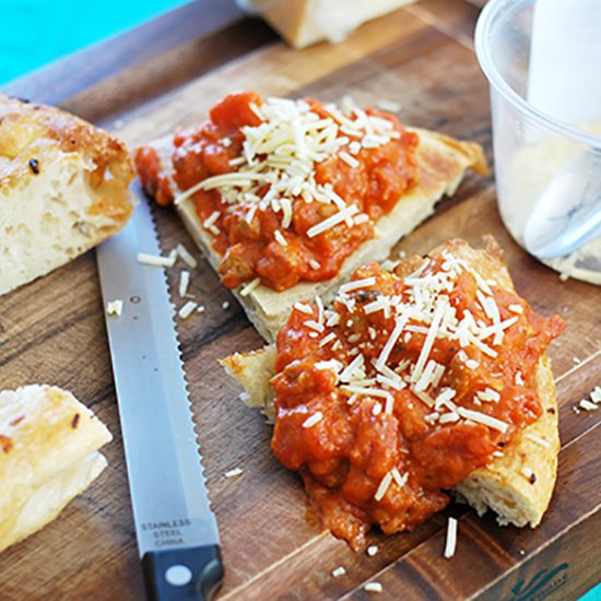 Pizza Bruschetta